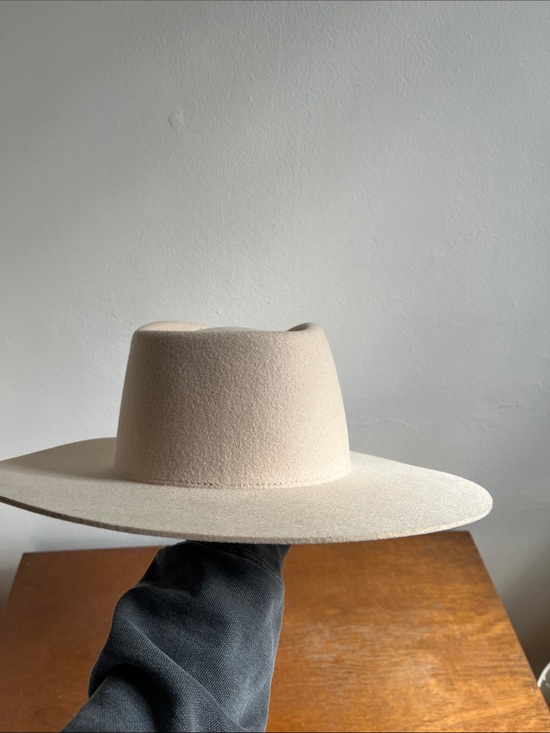 Gigi Pip Dakota Wide Brim Felt Hat in Light Beige main image 6